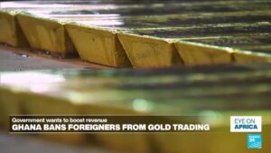 Ghana bans foreigners from its gold trading market