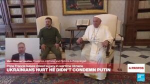 Ukraine’s Catholics express hurt over late Pope’s war stance