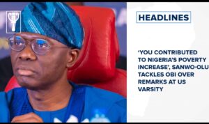 ‘You contributed to Nigeria’s poverty increase’, Sanwo-Olu tackles Obi over remarks at US varsity