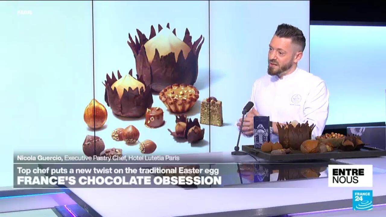 Top French chef puts a new twist on the traditional Easter egg