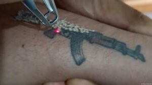 Why Kashmir’s youth are removing political tattoos