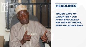 Tinubu gave my daughter a job after she called him with my phone, Buba Galadima says