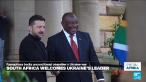 South Africa : Ramaphosa backs unconditional ceasefire in Ukraine war