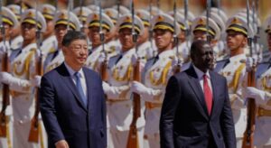 Kenyan president visits China amid tariff pressure
