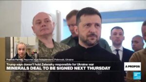 Ukrainians see minerals deal as ‘typical of Trump’s gangster-style diplomacy’, observer says