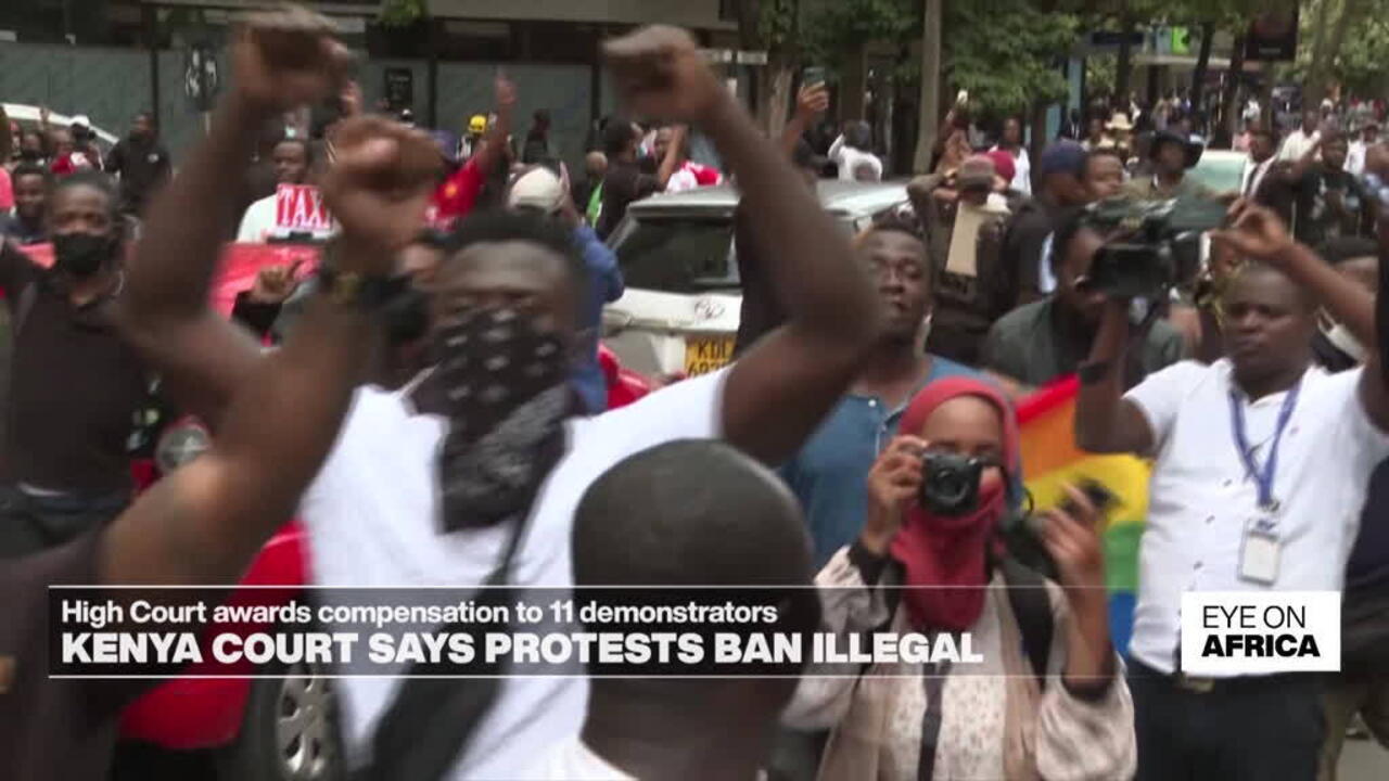 Kenyan Court declares protest ban in Nairobi illegal