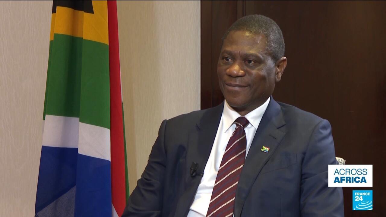ACROSS AFRICA | Georja Calvin Smith sits down with South Africa’s VP in Paris