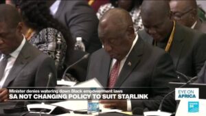 South Africa is not changing policy to suit Musk’s Starlink