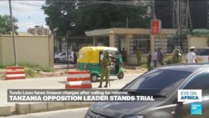 Tanzania : opposition leader stands trial
