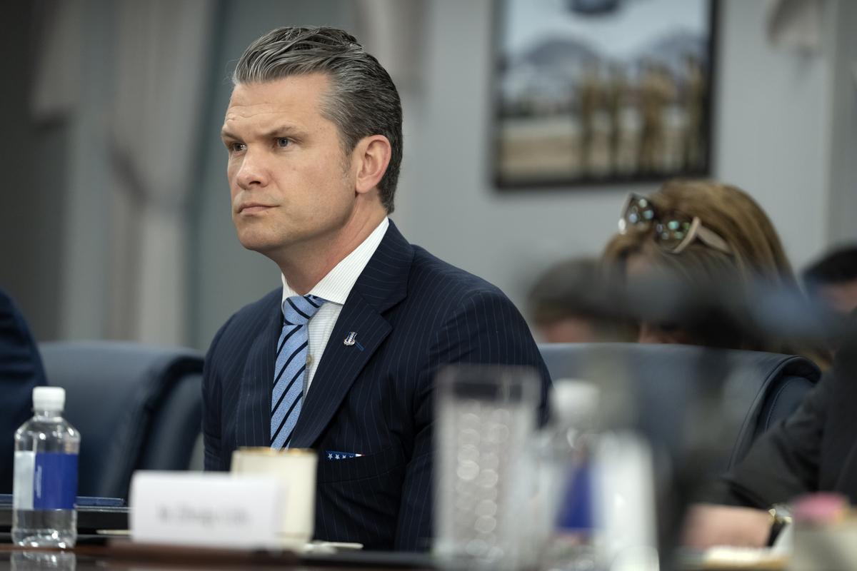 US Defense Secretary Hegseth directs 20% cut to top military leadership positions