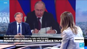 Putin trying to gain time in talks with Ukraine, former French envoy to Russia says