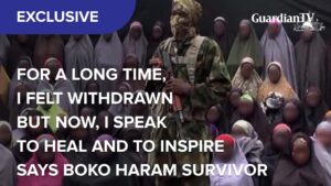 For a long time, I felt withdrawn but now, I speak to heal and to inspire says Boko Haram survivor