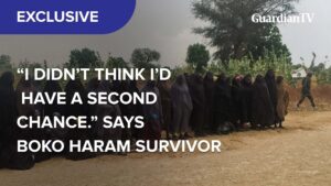 “I didn’t think I’d have a second chance.” says Boko Haram survivor