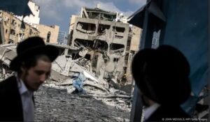 Watch: Israeli strike interrupts Iran state TV broadcast