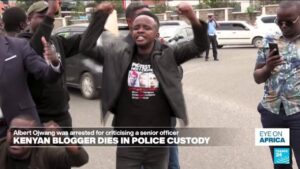 Kenyan blogger dies in police custody
