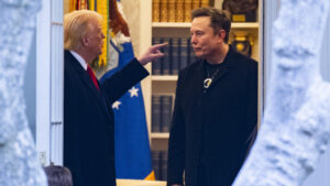 Tesla shares plunge as Trump threatens to cut government contracts with Musk’s companies