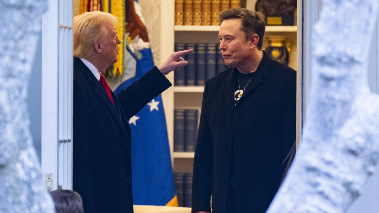 Tesla shares plunge as Trump threatens to cut government contracts with Musk’s companies