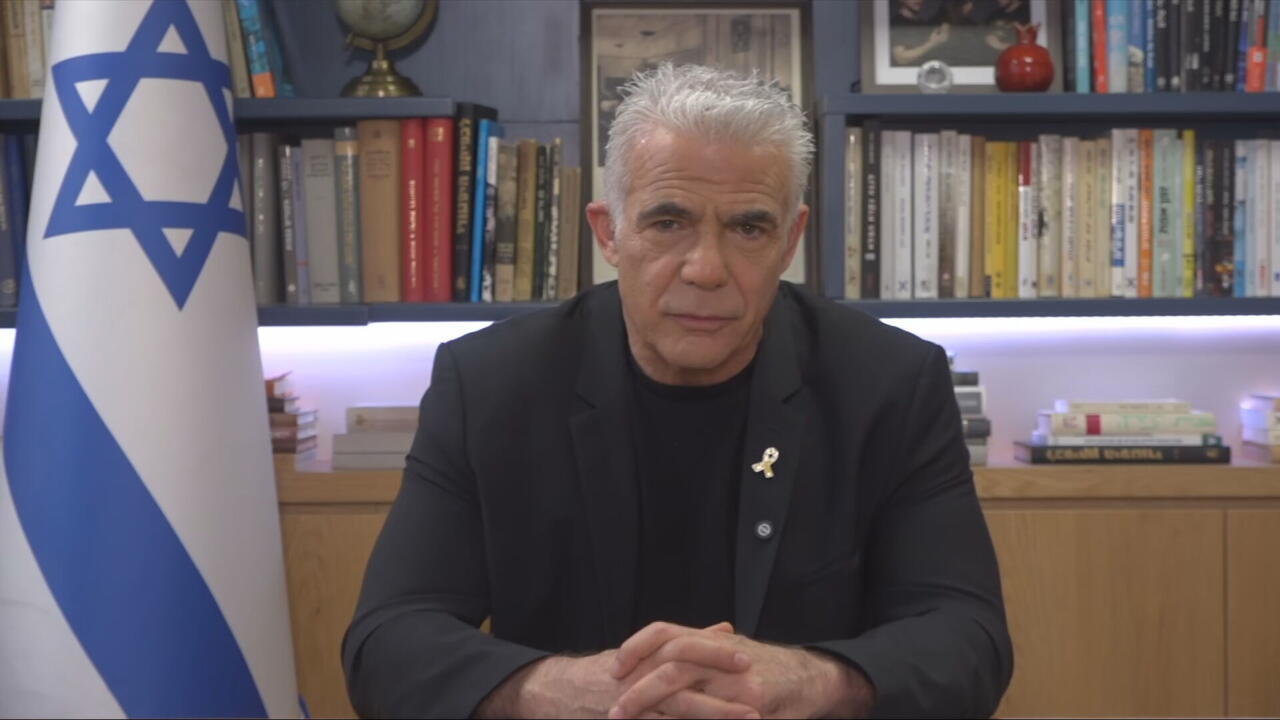 ‘The US should participate in the war against Iran,’ Israel’s Lapid says