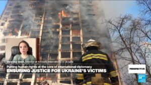 War in Ukraine: ‘Eventually there will be justice,’ Amnesty International head says