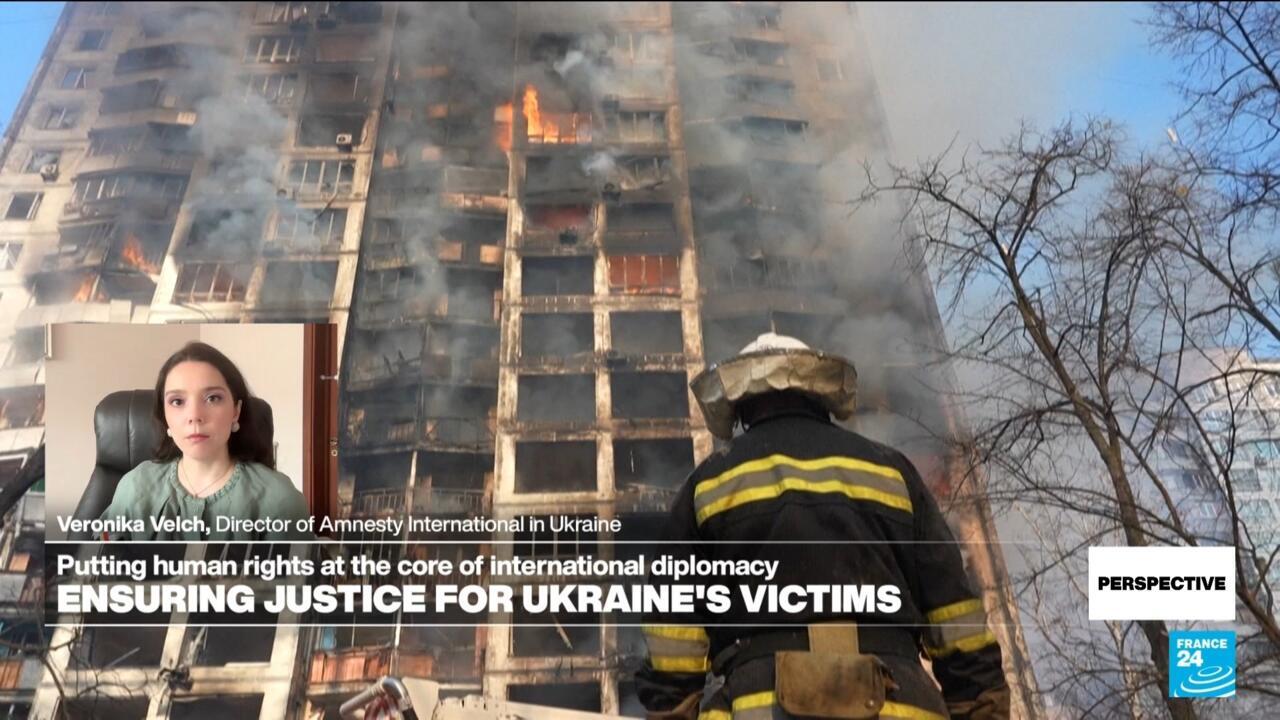 War in Ukraine: ‘Eventually there will be justice,’ Amnesty International head says
