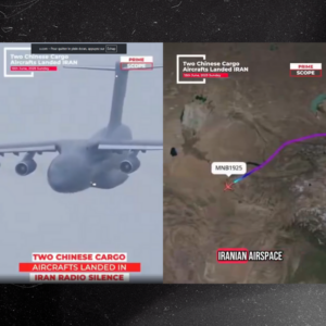 Chinese cargo planes secretly landing in Iran with aid?