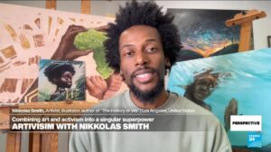 Artist Nikkolas Smith aims to ‘inspire people to make a positive change in the world’