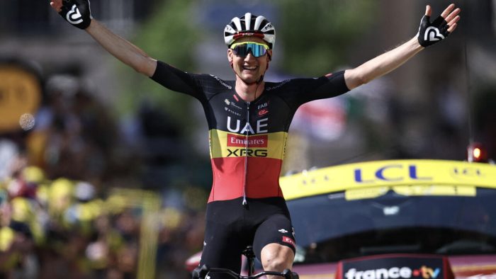 Belgium’s Tim Wellens cruises to maiden Tour de France win on stage 15