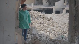 Exiled Syrian family returns home to ruins of Yarmouk refugee camp after fall of Assad