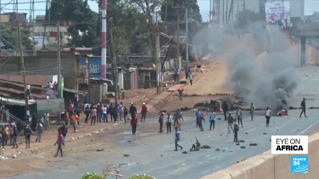 Kenya holds tribute to protester killed in government crackdown on dissent