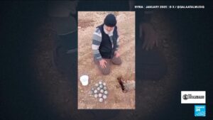 Clearing landmines in Syria; sending pickups to troops in Ukraine