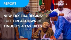 New tax era begins: Full breakdown of Tinubu’s four tax bill