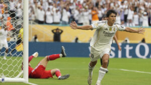 Real Madrid into Club World Cup quarter-finals with 1-0 win over Juventus