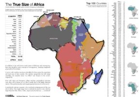 The True Size of Africa