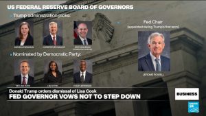 Concern over central bank independence after Trump push to fire Fed governor