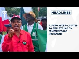 Ajaero asks FG, states to emulate Imo on minimum wage increment