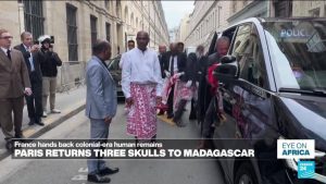 France hands back human remains to Madagascar, 127 years after colonial massacre