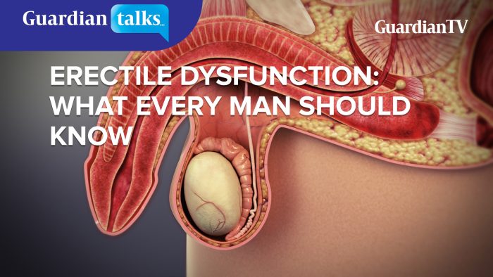 Erectile dysfunction: What every man should know