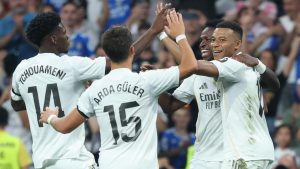 Kylian Mbappé leads Real Madrid to La Liga season opener win against Osasuna
