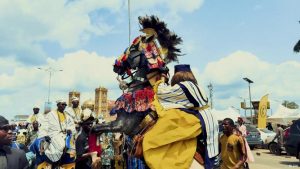 Meet the only female horse rider at Nigeria’s Ojude Oba