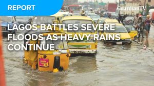 Lagos battles severe floods as heavy rains continue