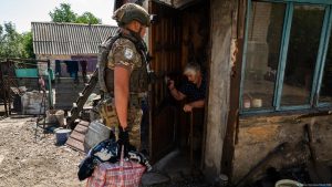 Russian army pushes deeper into eastern Ukraine