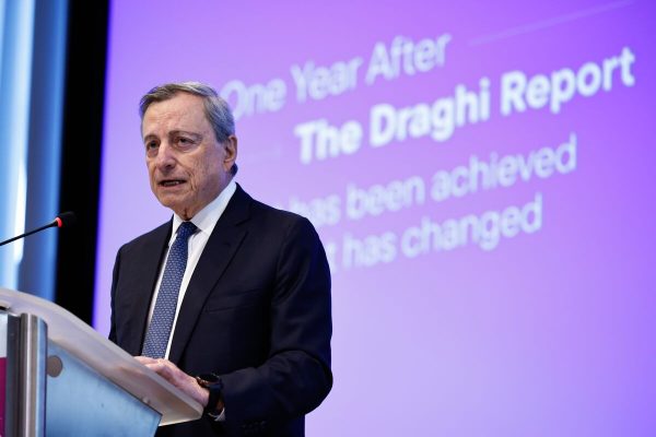 Draghi warns Europe is falling further behind US, China due to government complacency