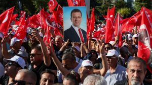 Turkey: Opposition supporters rally in Ankara