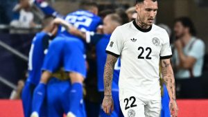 Germany stunned by Slovakia in their first World Cup qualifier