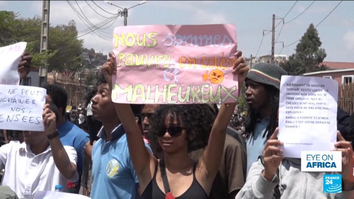 Madagascar’s president sacks government amid youth protests over water, power cuts