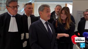 Nicolas Sarkozy set to be first French ex-president to serve prison term