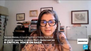 Recognition of Palestine ‘distracting attention’ from Gaza war, UN’s Albanese says