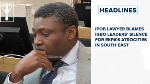 IPOB lawyer blames Igbo leaders’ silence for Ekpa’s atrocities in South-East