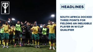South Africa docked three points for fielding an ineligible player in W/Cup qualifier