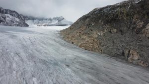 Swiss villages threatened by melting glaciers